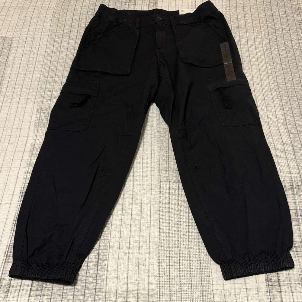American Eagle outfitters size 8 short high-rise stretch baggy joggers NWT